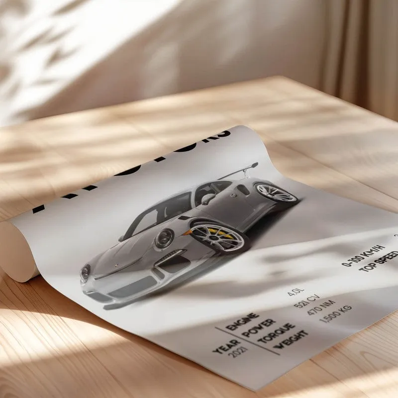 Porsche Precision Wall Poster media 5