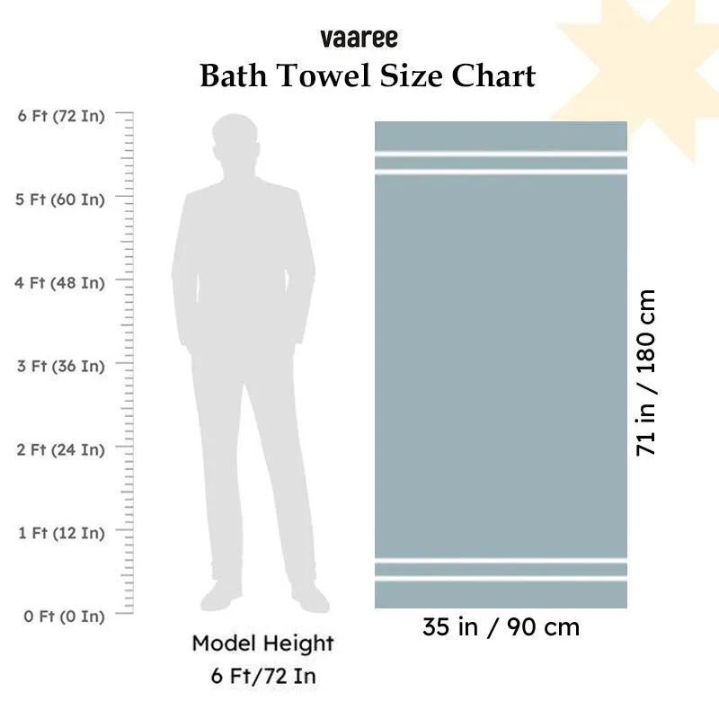 Aura Cotton Bath Towel - White media 8