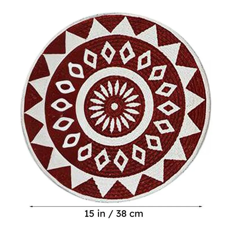 Aniksha Round Placemat - Set Of Six media 6