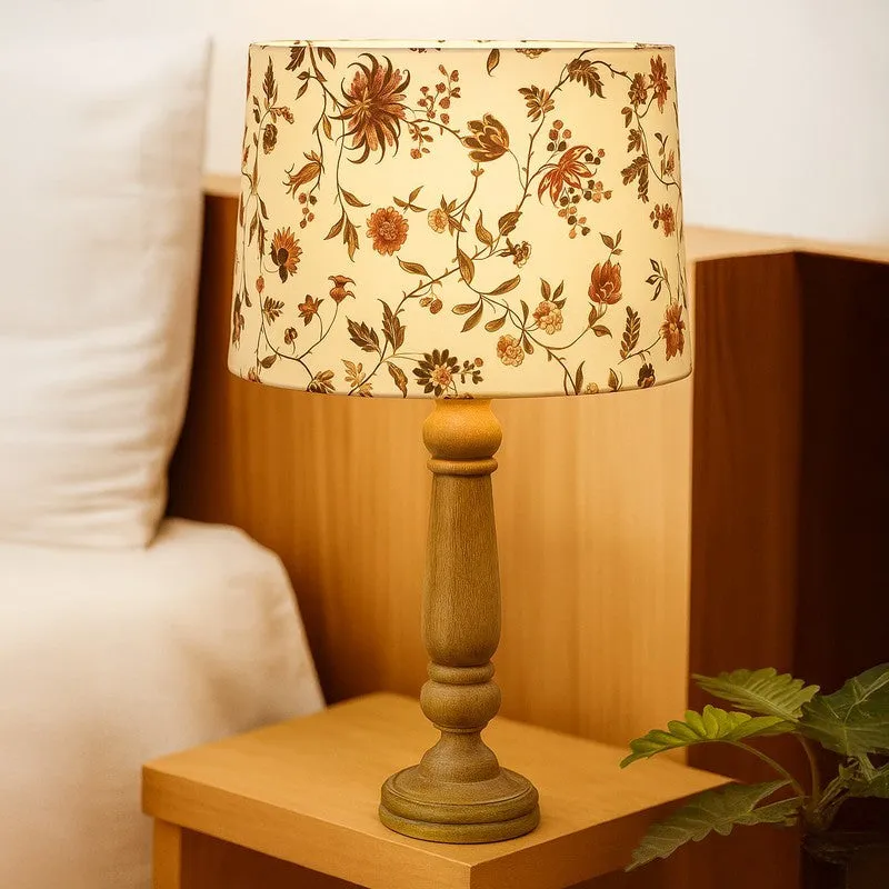 AuraGlow Versatile Wooden Table Lamp - Multicolor media 3