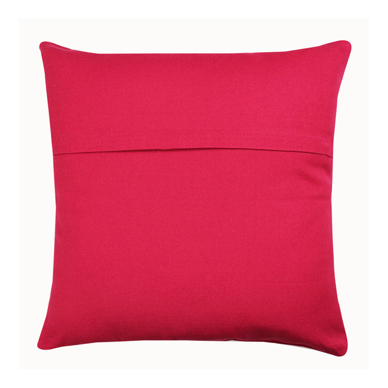 Whisper Weave Cushion Cover (Red) - Set Of Five media 4