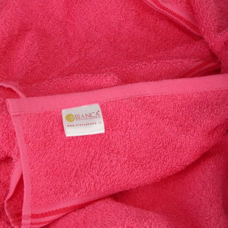 Comfora Towel Set (Sky Blue,Pink) - Fourteen Piece Set media 5