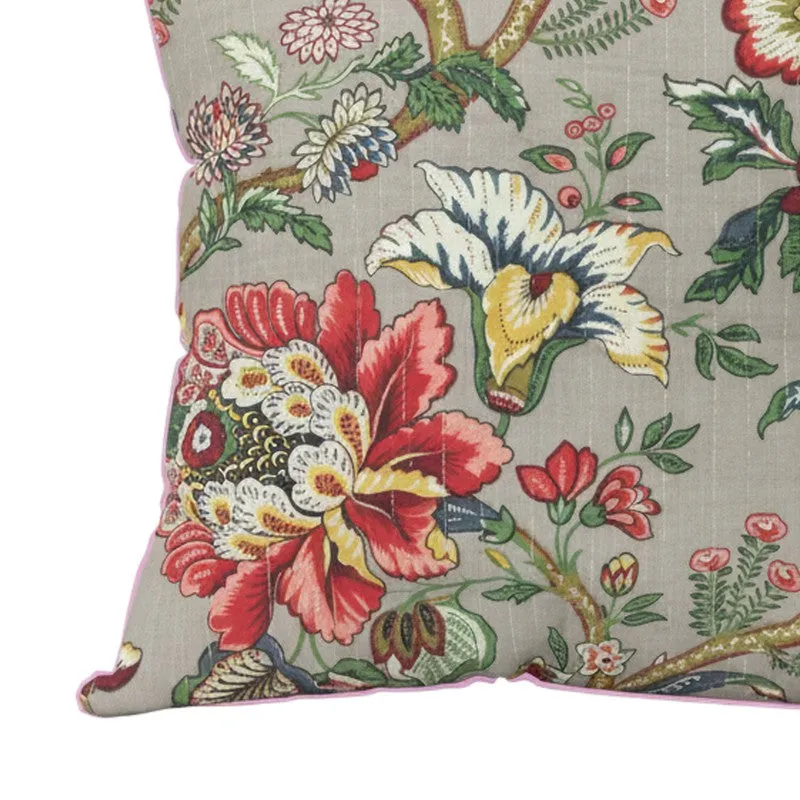 Bloomira Floral Multicolor Cushion Cover Set - Set Of Five media 5