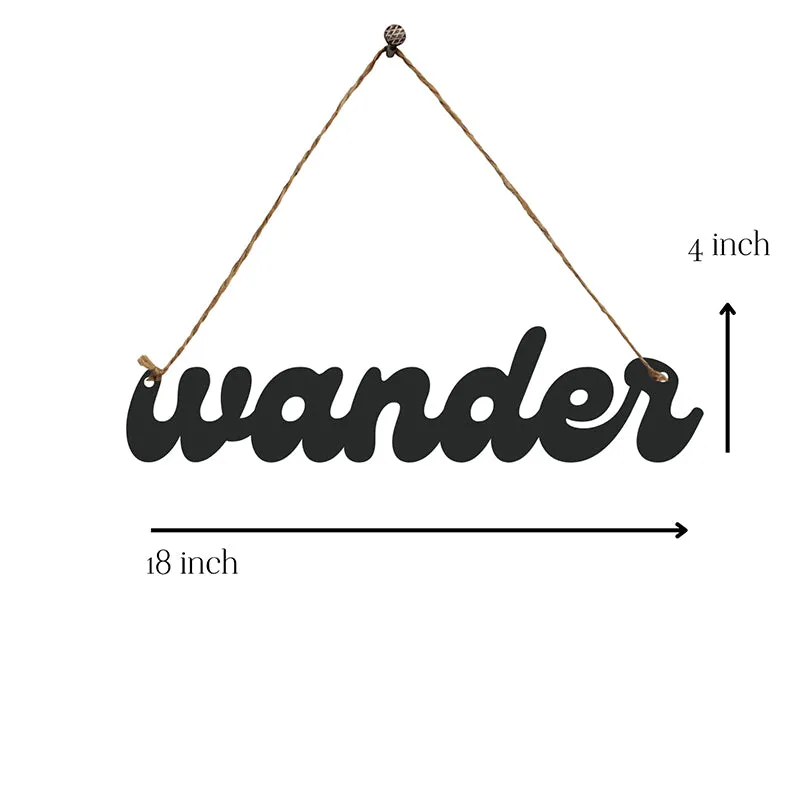 Wander Mild Steel Wall Accent media 5