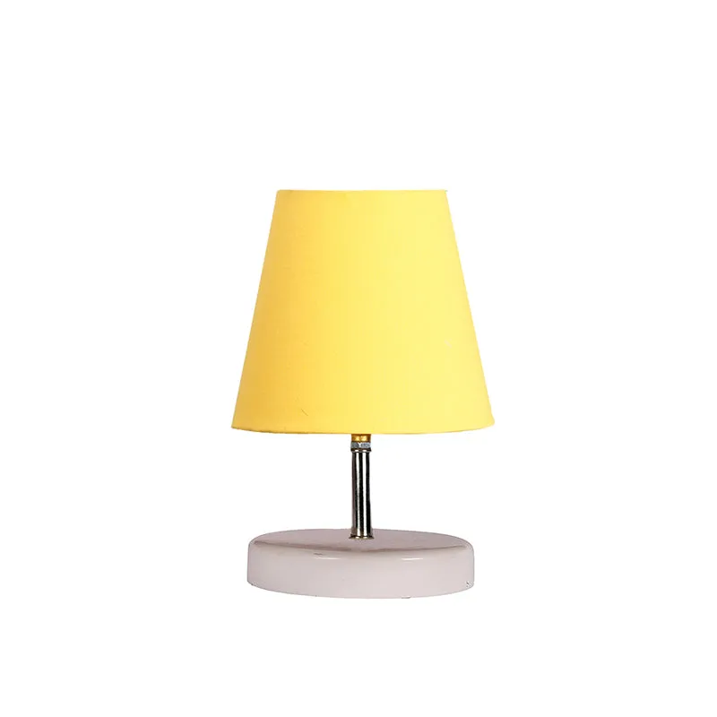 Vero Fabric Table Lamp - Yellow,White media 3