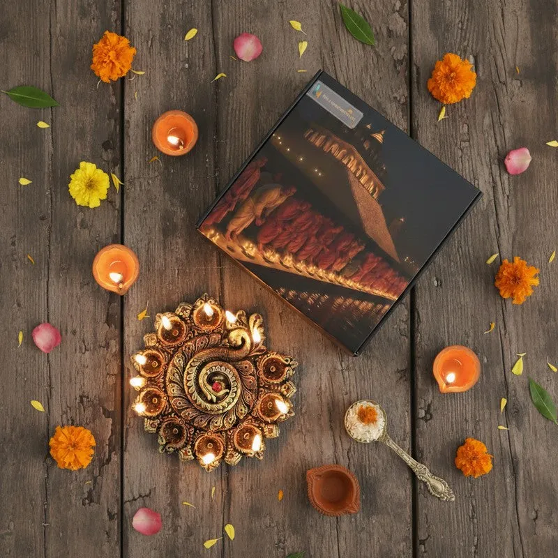 Mayurajyoti Terracotta Diya media 6