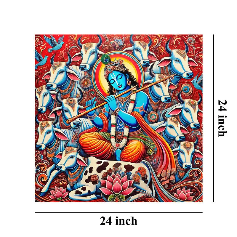 Muralidhara Wall Painting media 8