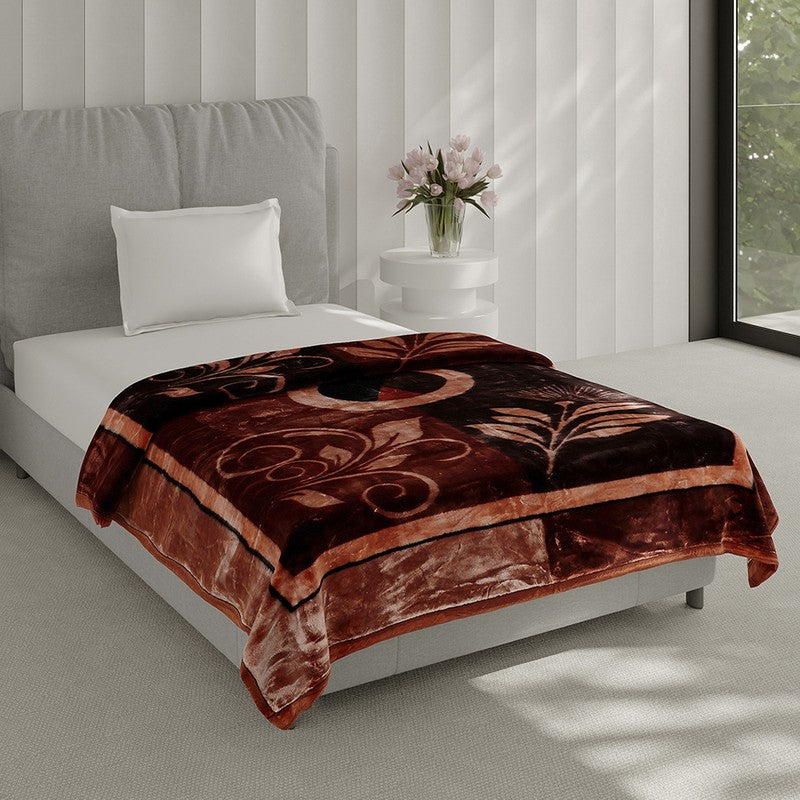 Monte Carlo Velvet Vignette Blanket - 895 GSM