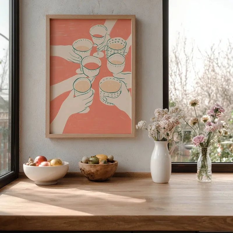 Marinara Muse Archival Canvas Wall Art - Brown media 6