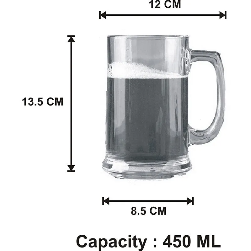 Pavel Beer Mug (450 ML) - Set Of Six media 6
