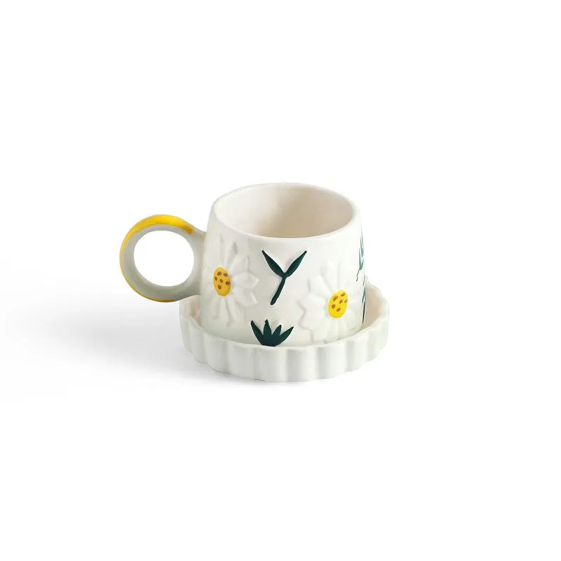 Floral Bloom Cup & Saucer - 310 ML media 3