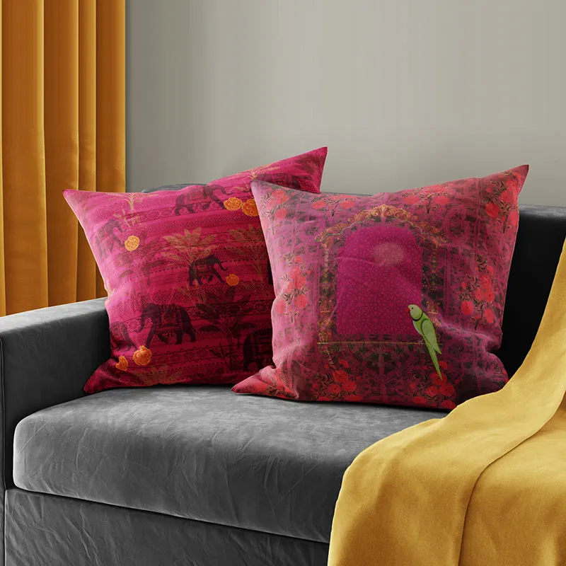 Savannah Safari Cushion Cover Set - Set Of Two media 1