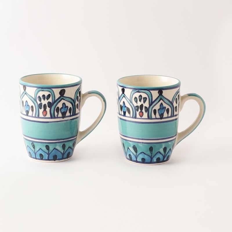 Empress Ceramic Coffee Mug (300 mL Each) - Set of Two media 4