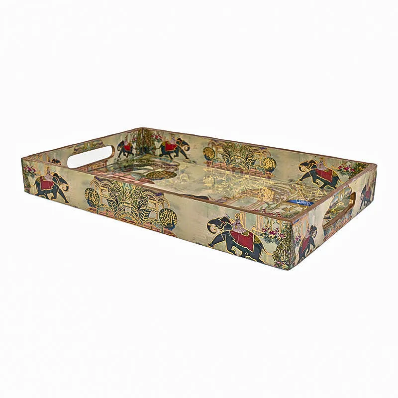 Hastina Wood Serving Tray media 4