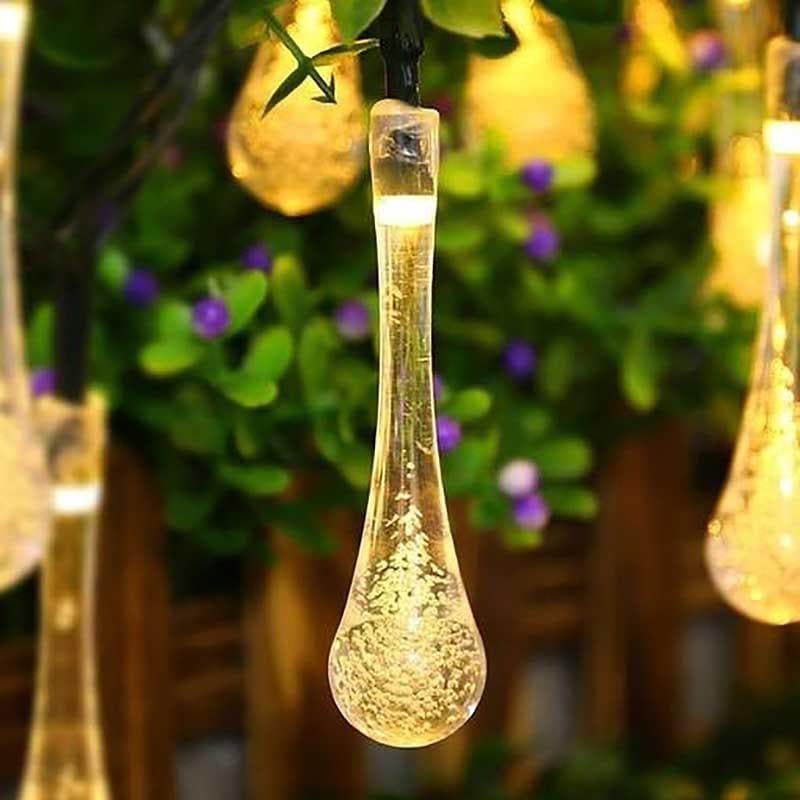 Water Drop String Light media 3