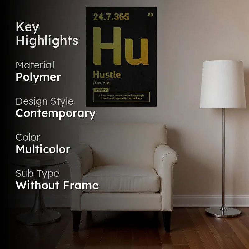Hustle Element Wall Poster media 2