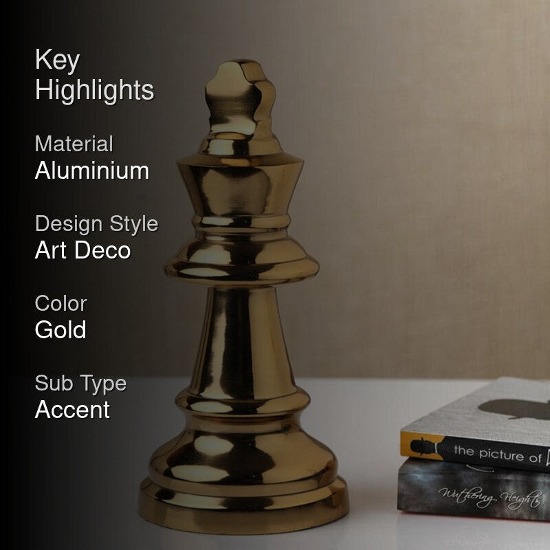 The Chess King Showpiece - Gold media 2
