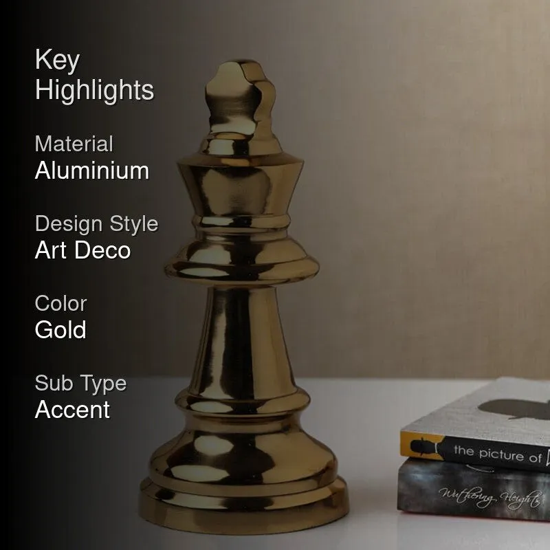The Chess King Showpiece - Gold media 2