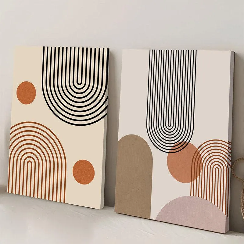 Eleanor Abstract Wall Art - Set of Two media 4