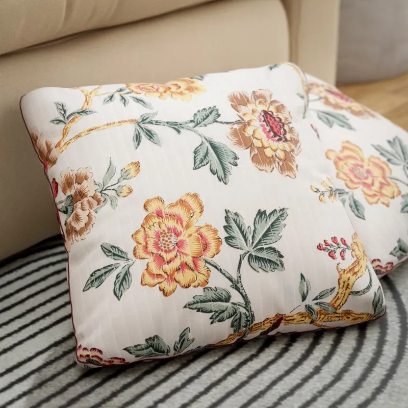 Bloom Crest Cotton Cushion Covers - Set Of Five media 5