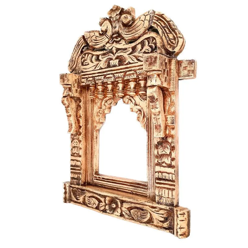Idora Jharokha Wooden Wooden Wall Accent media 4