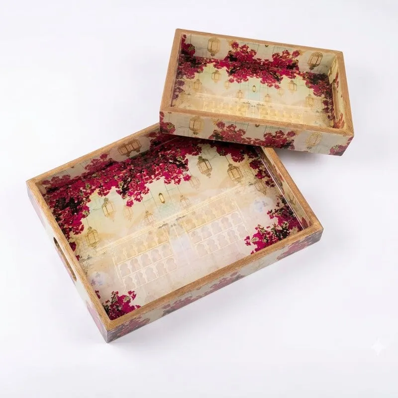 ServeVista Serving Tray - Set of Two media 5