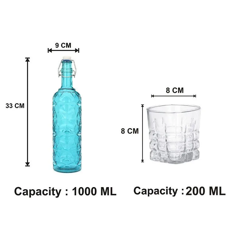 River 1000 mL Water Bottle With 200 mL Glasses - Five Piece Set media 7