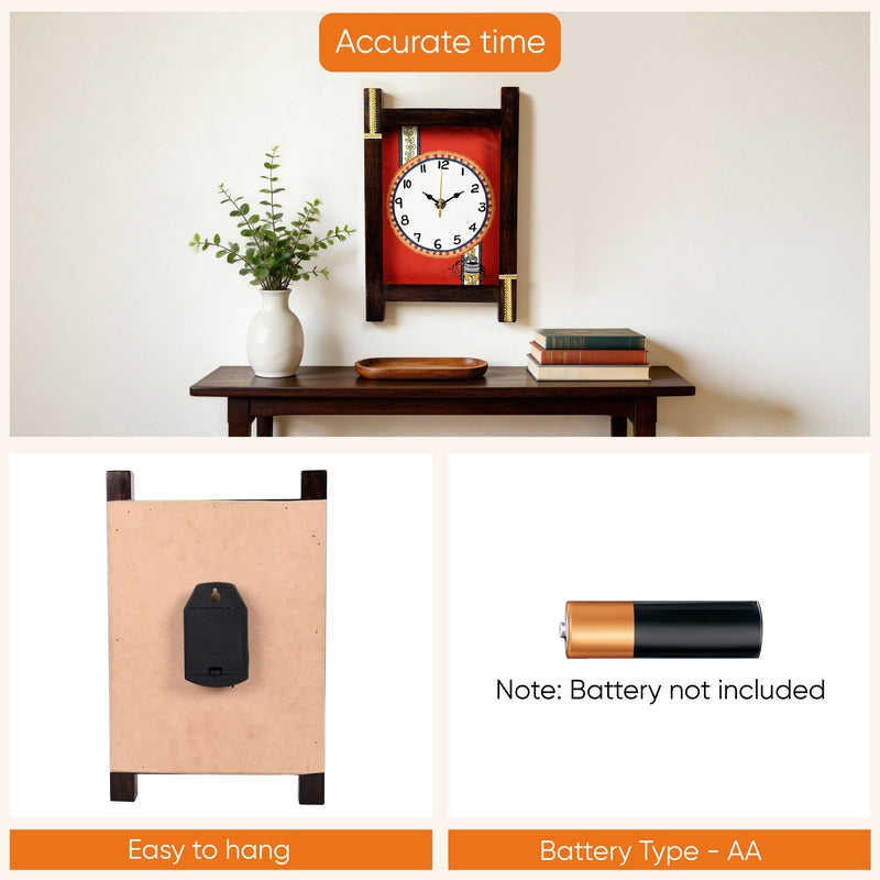 Vihaana Wall Clock media 8
