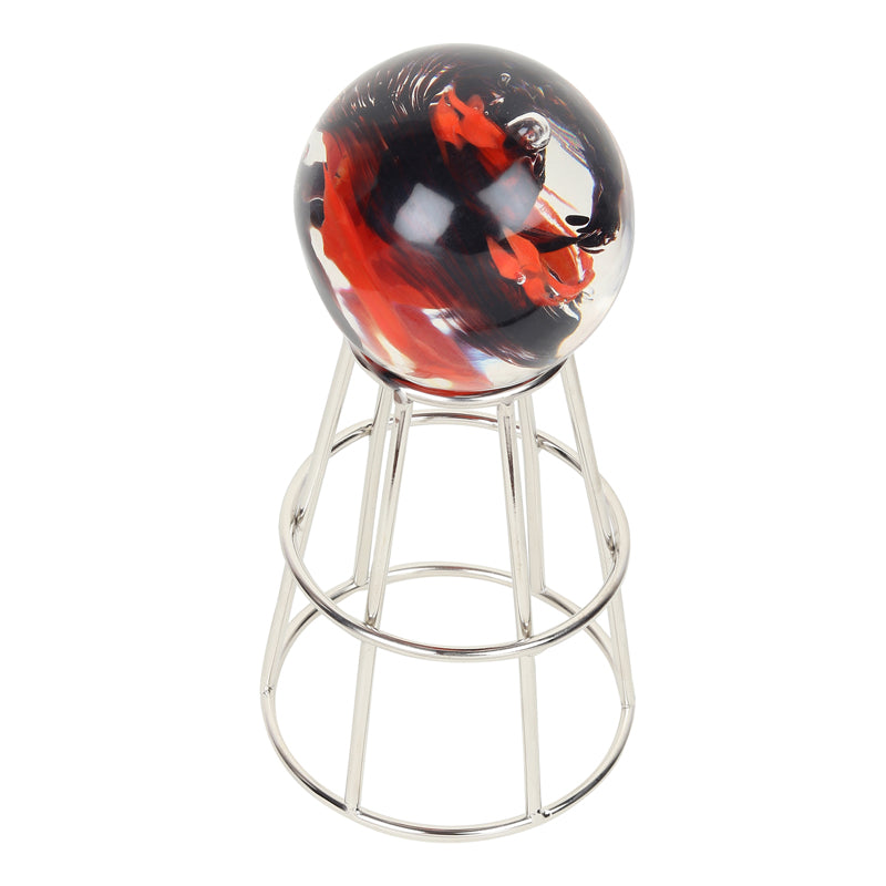 Aiofe Orb Showpiece - Silver & Gold media 4