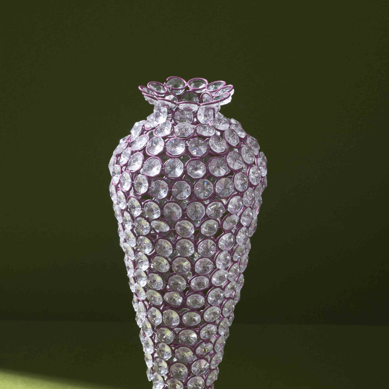 Irellis Luxe Vase (Purple) - Set Of Two media 5