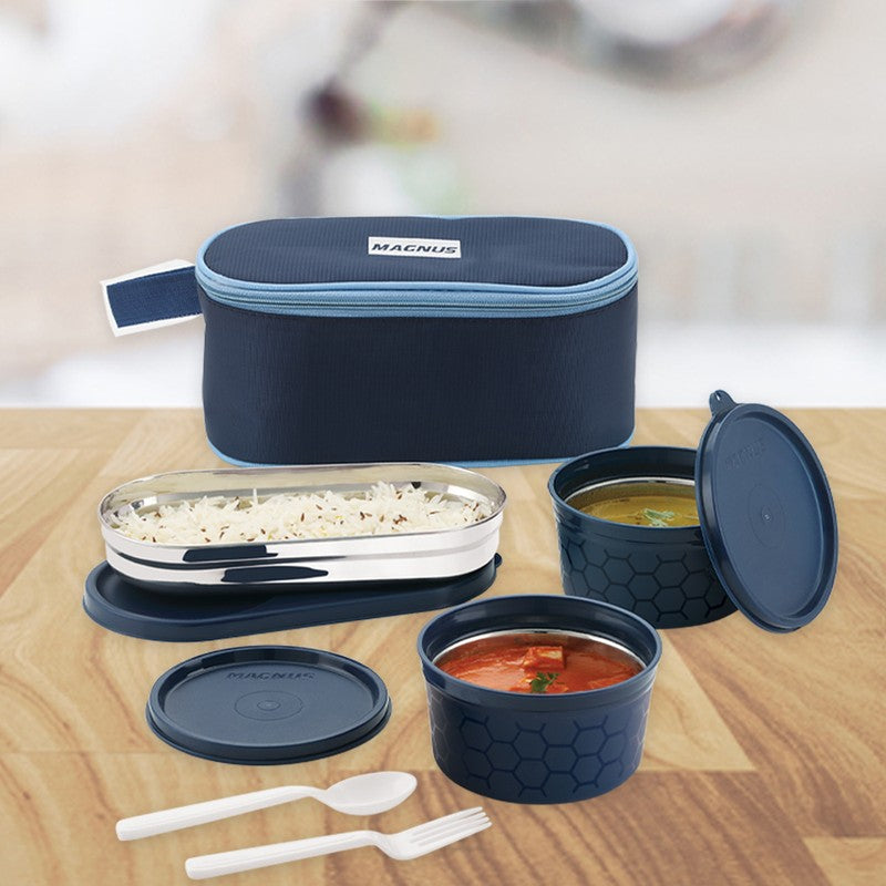 Velmio Aura Lunch Box with Lunch Bag - Four Piece Set media 4