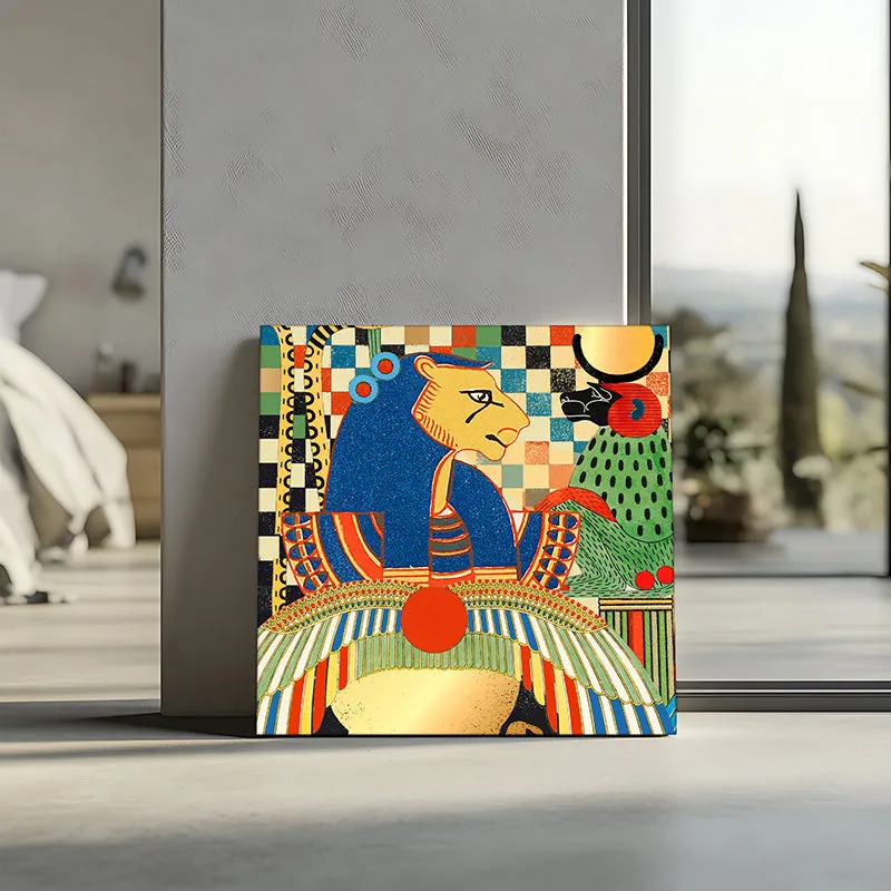 Egyptian Divinity Canvas Wall Art media 5