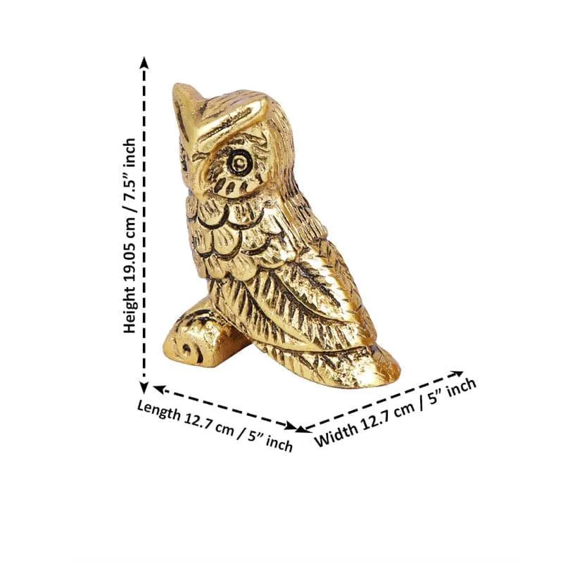 Owl Grady Showpiece - Set Of Two media 4