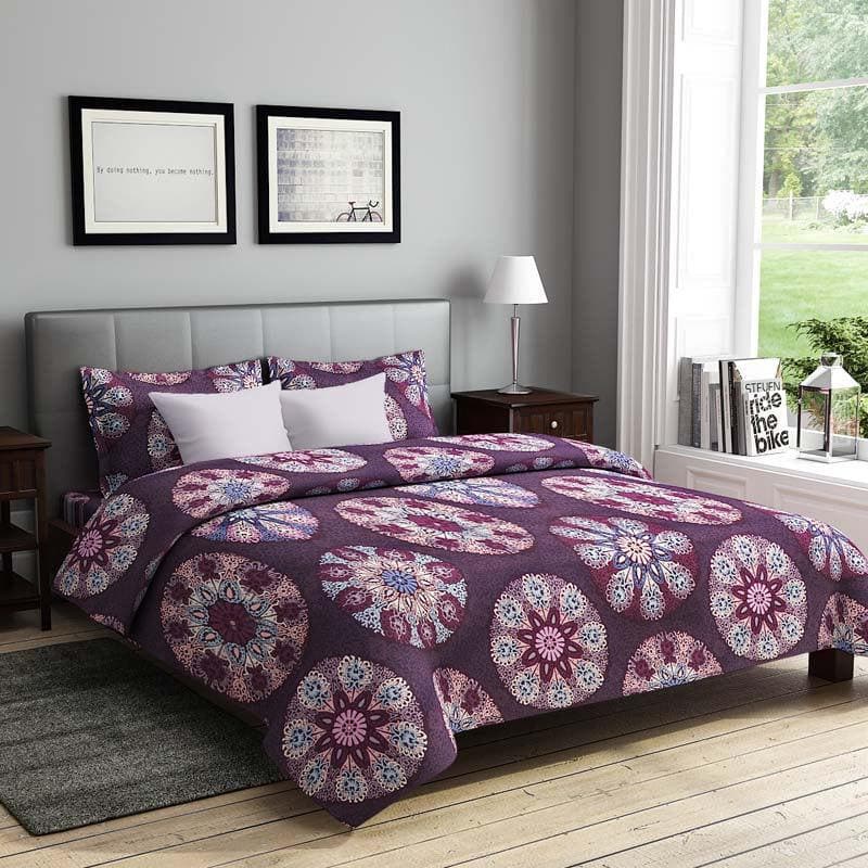 Abhita Microfiber Bedsheet - 220 GSM - Queen/Double