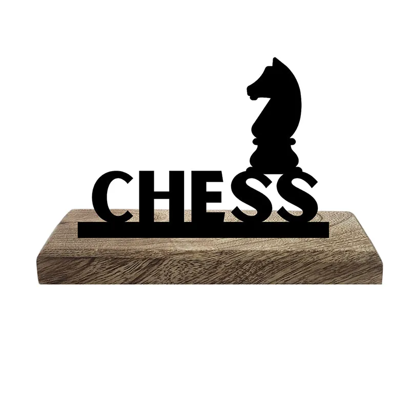 Strategic Chess Showpiece - Set Of Two media 3