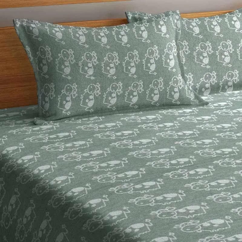 Boo-Moo Bedcover - Green media 5