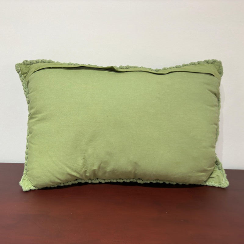 Zenvia Cushion Cover - Green media 4