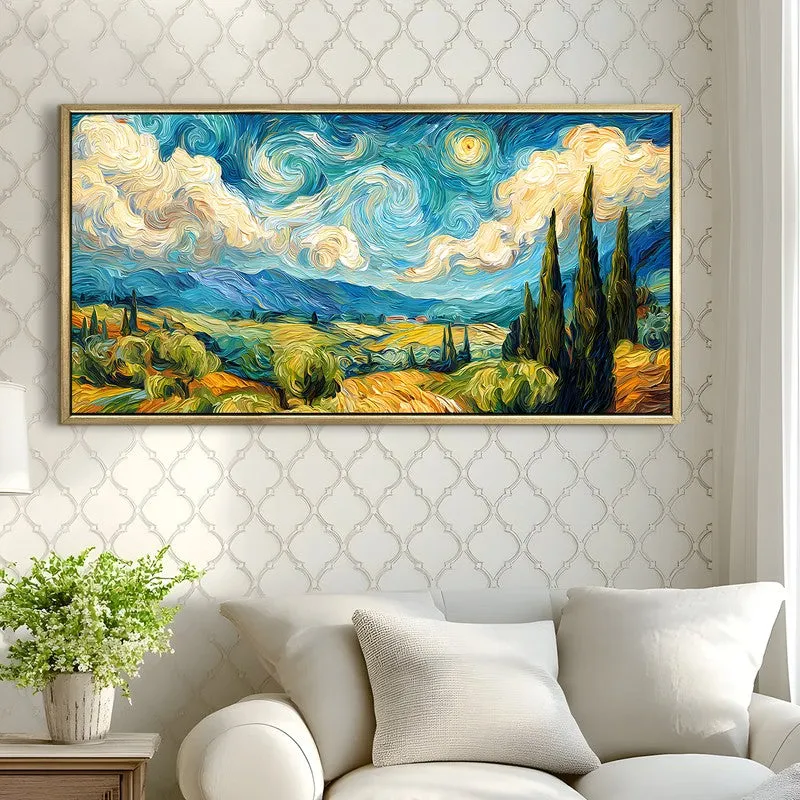 Skylume Canvas Wall Painting With Frame media 4
