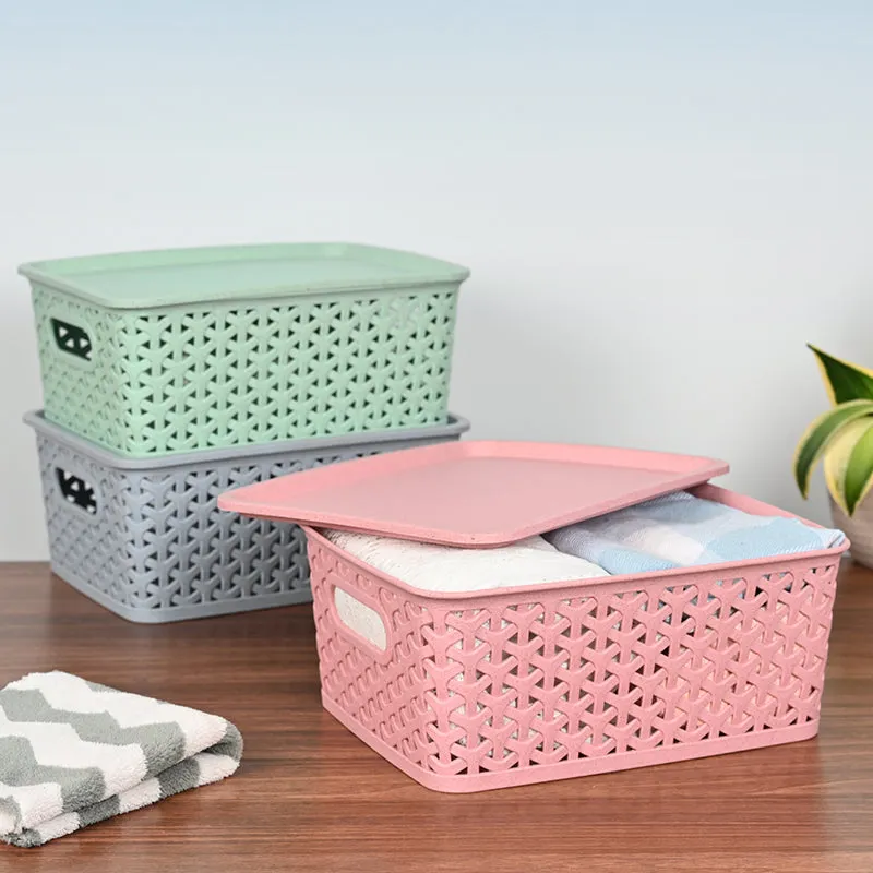 Earth Cache Storage Box With Lid - Set Of Three media 1