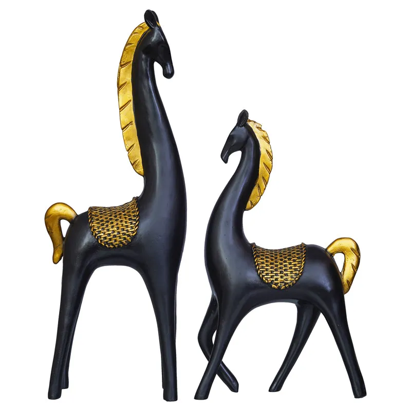 Mysti Stallion Showpiece - Set Of Two media 4