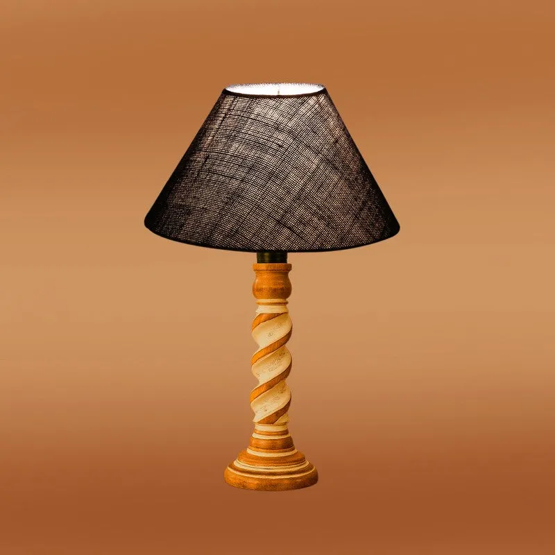 Modera Velto Wooden Table Lamp - Blue media 6