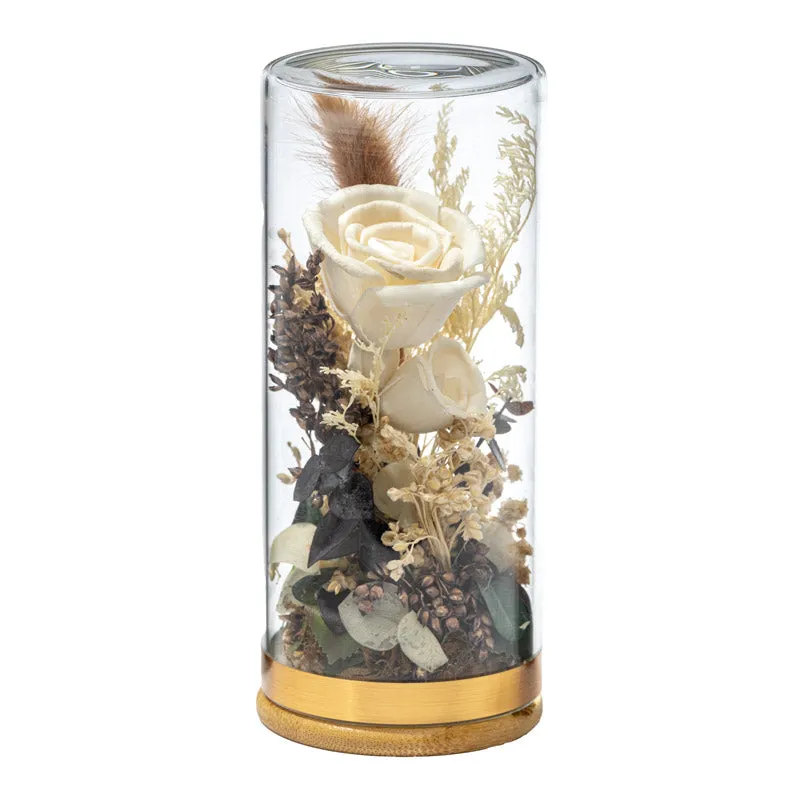Raila Solawood Flower Bunch In Glass Tube media 4