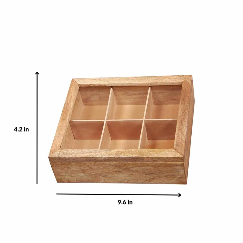 Leaf & Lock Wood Masala Box media 5