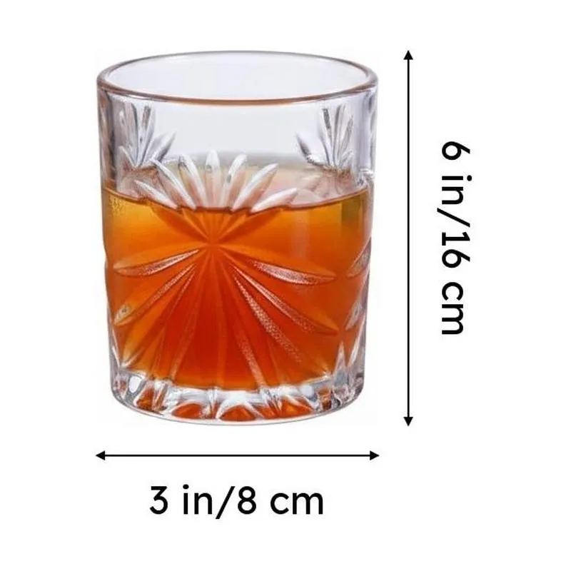 Stella Old Fashioned Glasses (300 ml) - Set Of Four media 8