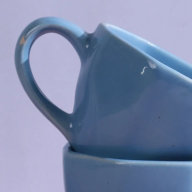 Calaila Ceramic Tea Cup (200 mL)/Blue) media 5