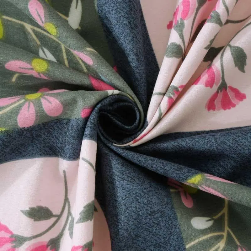 Dreamy Nightshade Microfiber Bedsheet - 300 GSM media 3