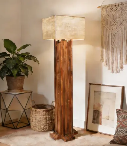 Wood · Jute