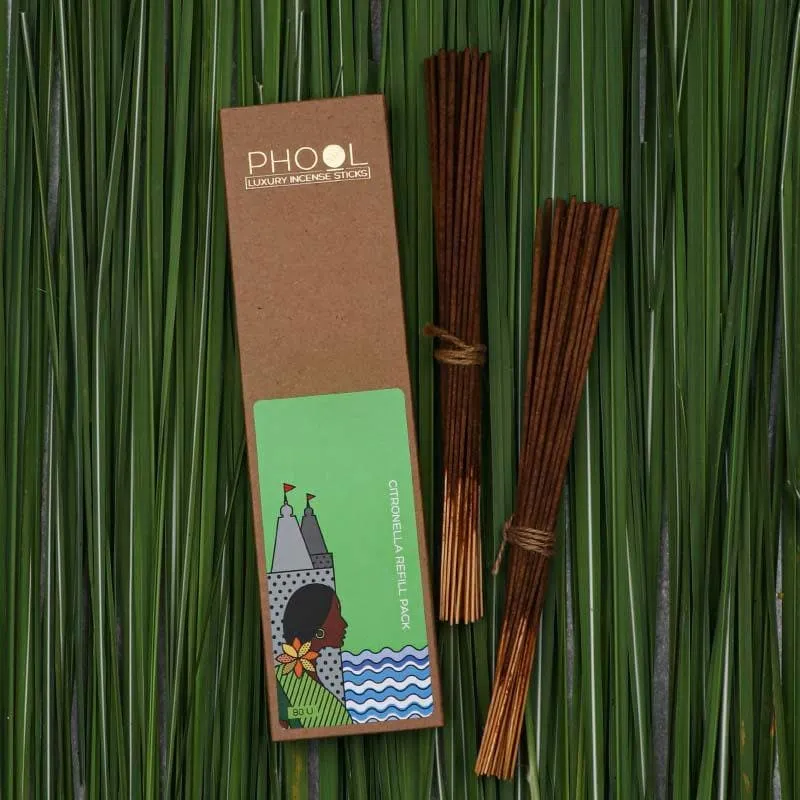 Phool Natural Incense Sticks Refill pack - Citronella media 1
