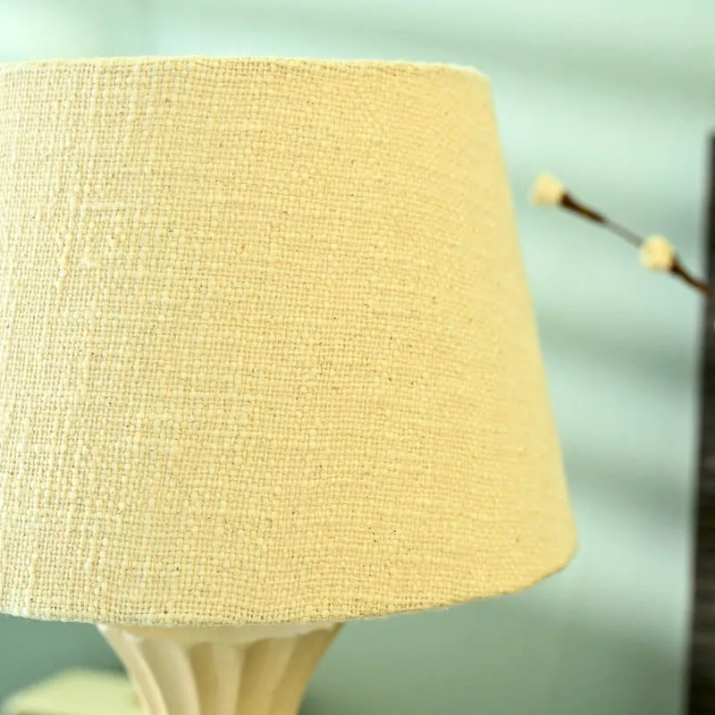 Birdo Wooden Table Lamp - White media 5