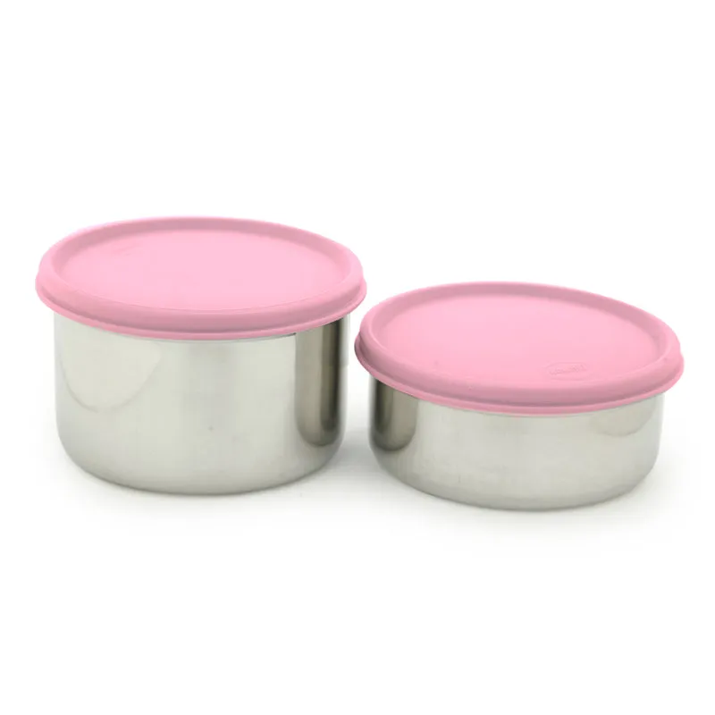 Darian Pink Lunch Box (500 ml/350 ml) - Three Piece Set media 3